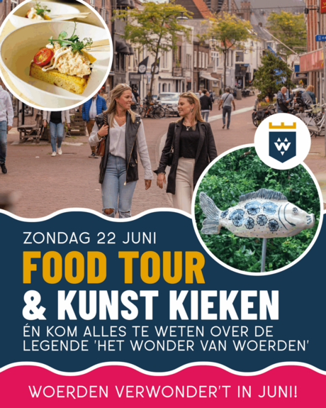 Het Wonder van Woerden Food tour & Kunst kieken