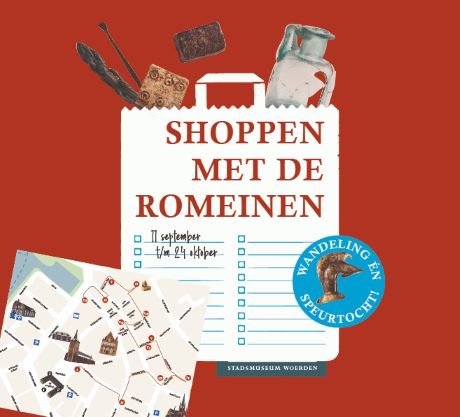 Openluchttentoonstelling Shoppen met de Romeinen