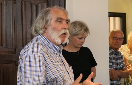 Peter Thoben bij opening tentoonstelling Gestel & Gestel